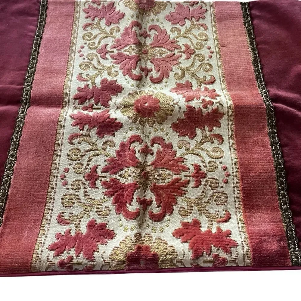 Vintage velvet tapestry